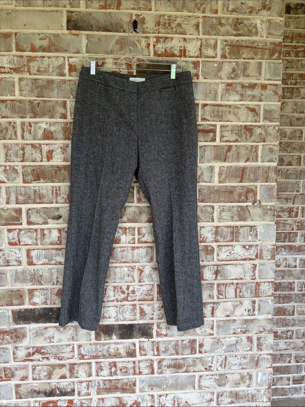 Talbots Gray Tweed Dress Pants